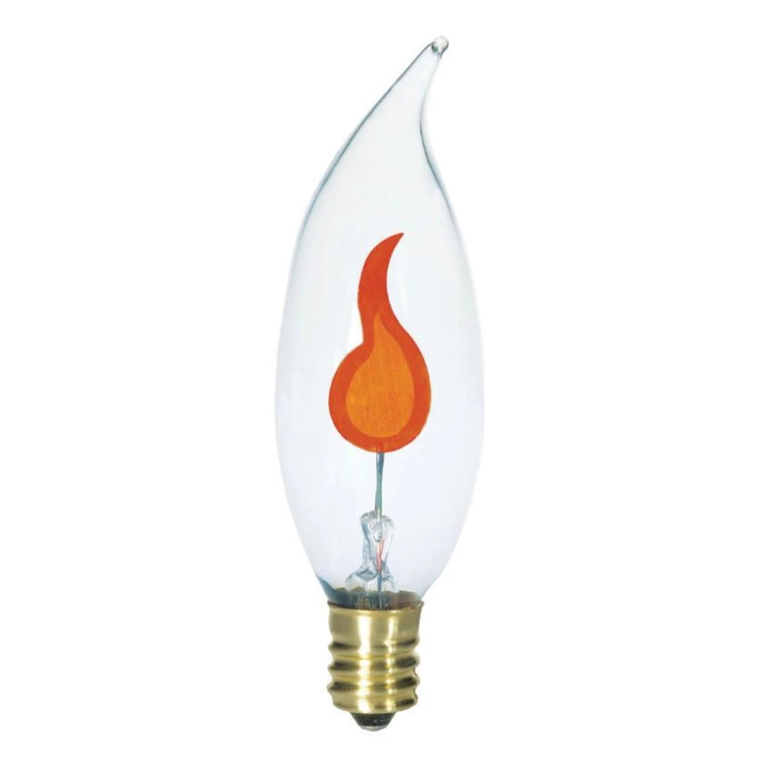 Westinghouse DecorLite 3 W E12 Specialty Incandescent Bulb E12 (Candelabra) Warm White 1 pk