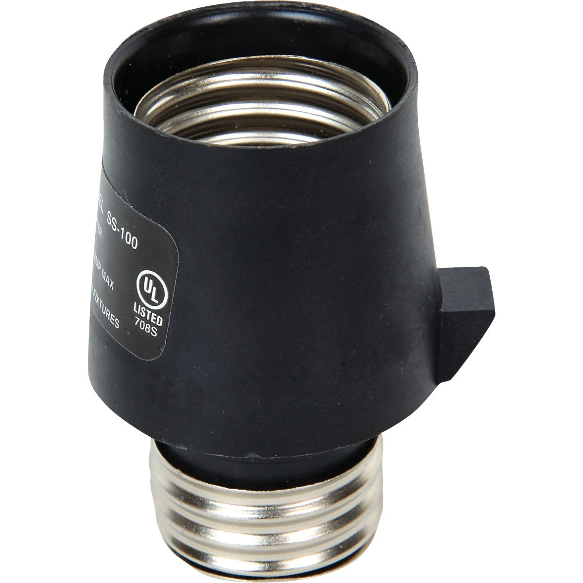 Screw-in Black Photocell Lamp Control, 150-watt Maximum, Model 511145