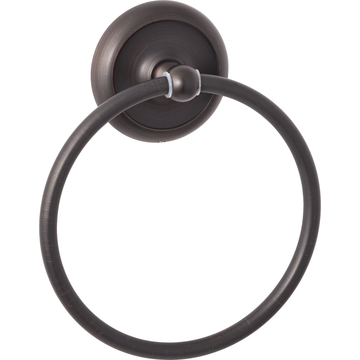 Aria Oil-rubbed Bronze Towel Ring - 7.3 Inch Diameter
