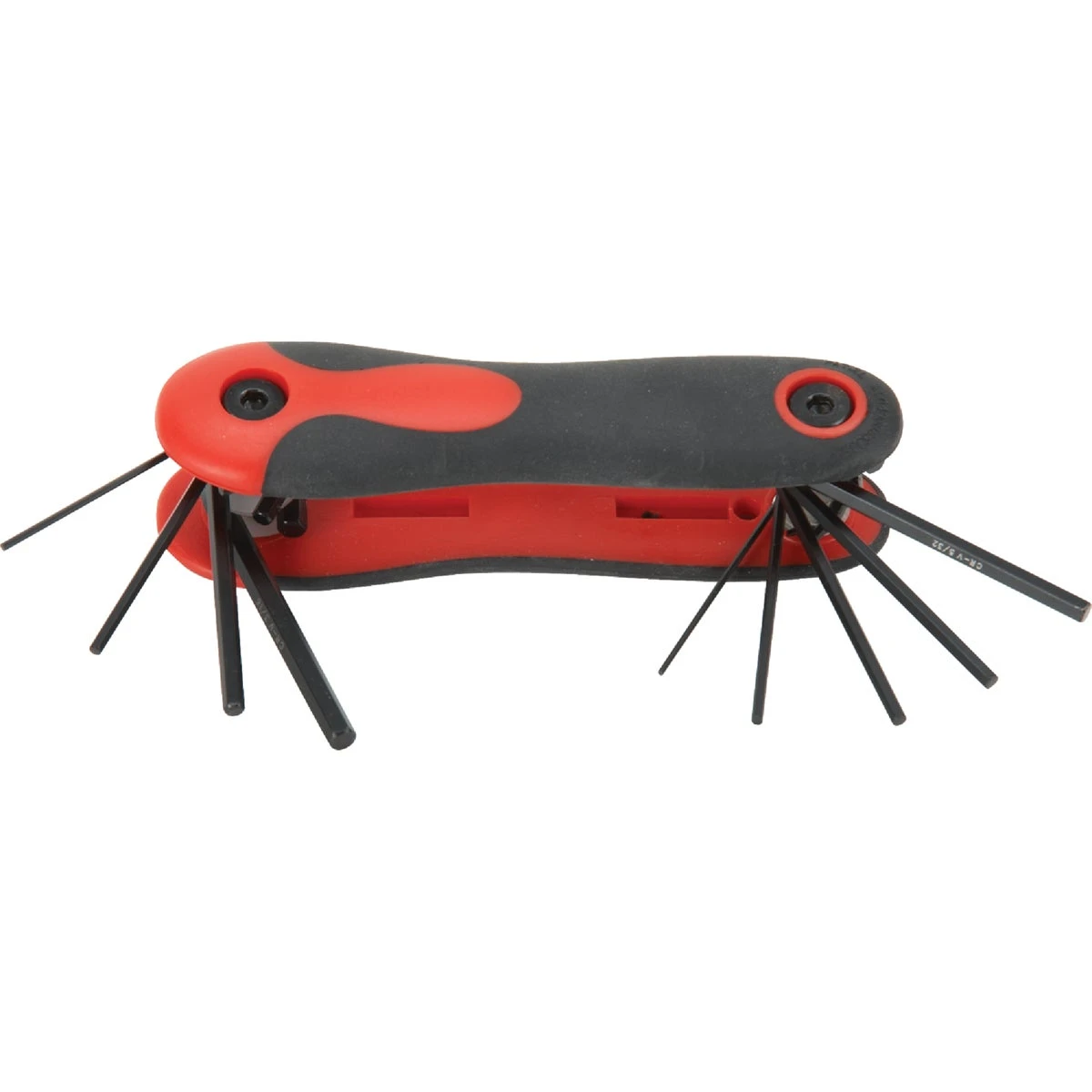 Best 9-piece Sae Folding Hex Key Set, Chrome Vanadium Steel