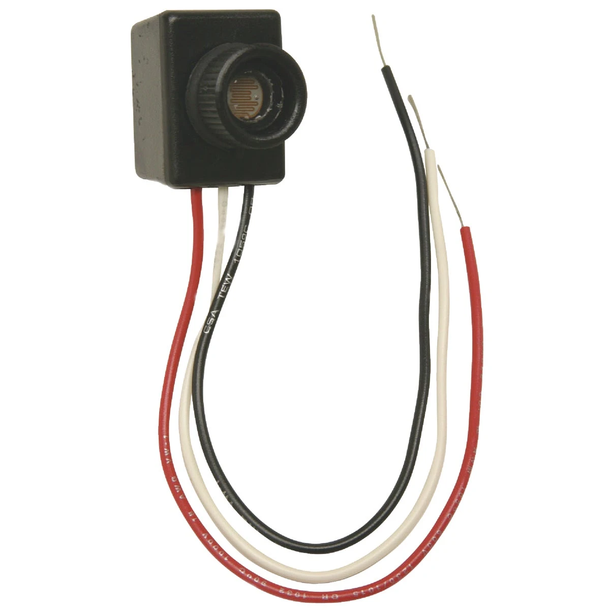 Hard Wire Black Photocell Lamp Post Control 120v 300w Model 502006