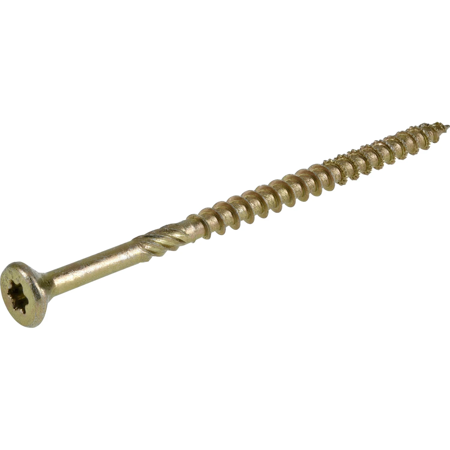 Wood Screws, Star Head, #10 x 3.5-In., 25-Pk.