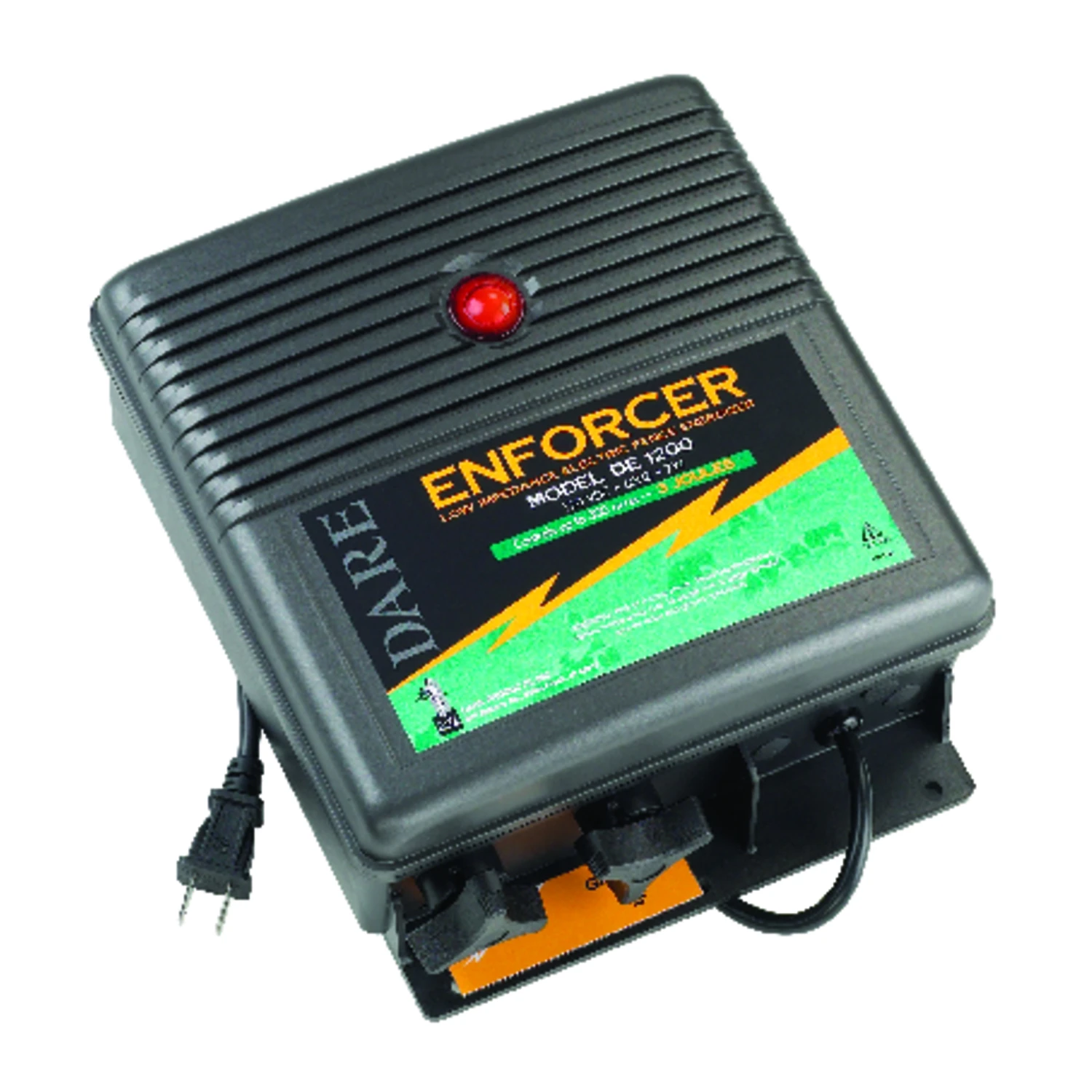 300-acre Electric Fence Charger, Model De 1200, 3 Joules Output