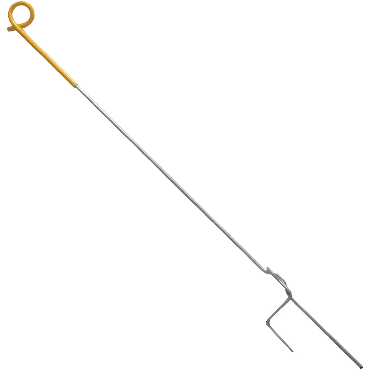 Pig Tail Step-in Post, 9/32 Inch Diameter, Heavy-Duty Galvanized Steel Rod for Temporary Fencing