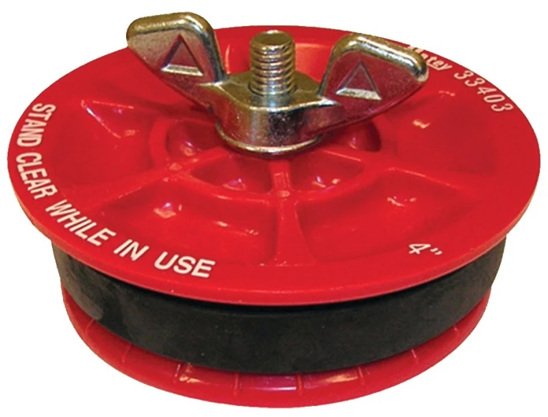 Gripper 4 Inch Abs Mechanical Test Plug - Durable And Easy To Install