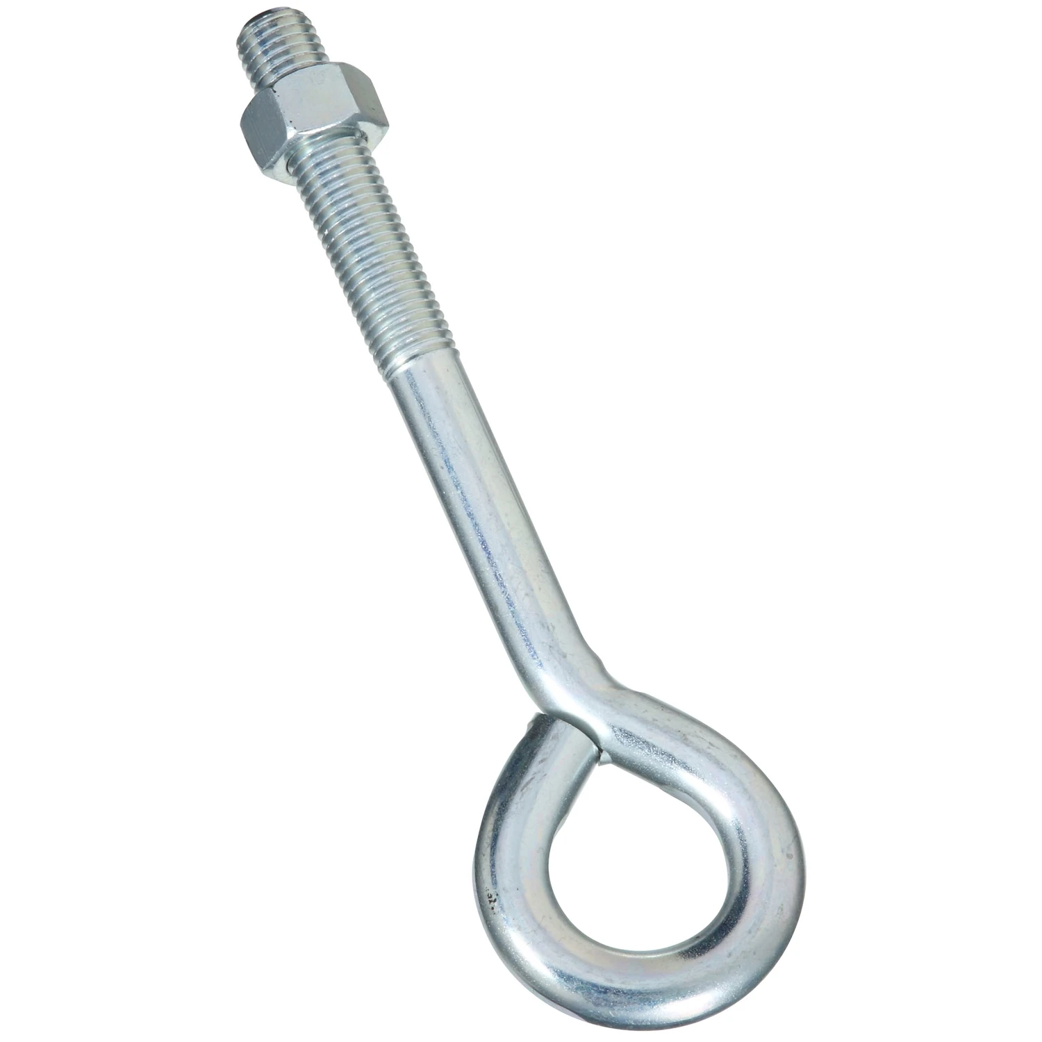 Eye Bolt With Hex Nut, Zinc, 3/4 x 10 In.