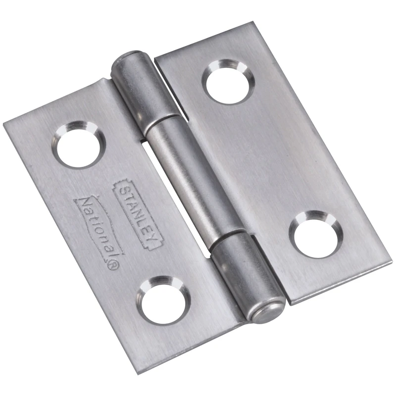 1-1/2 In. Stainless Steel Narrow Tight Pin Light-Duty Hinge