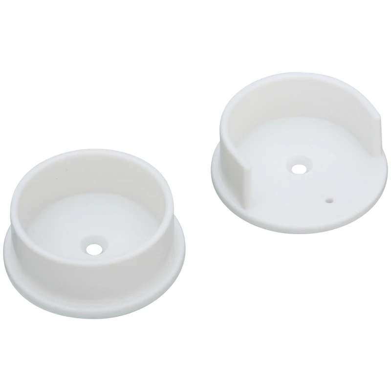 National Hardware 1-3/8 in. D Plastic Closet Rod Socket Set National Hardware 1-3/8 in. D Plastic Closet Rod Socket Set