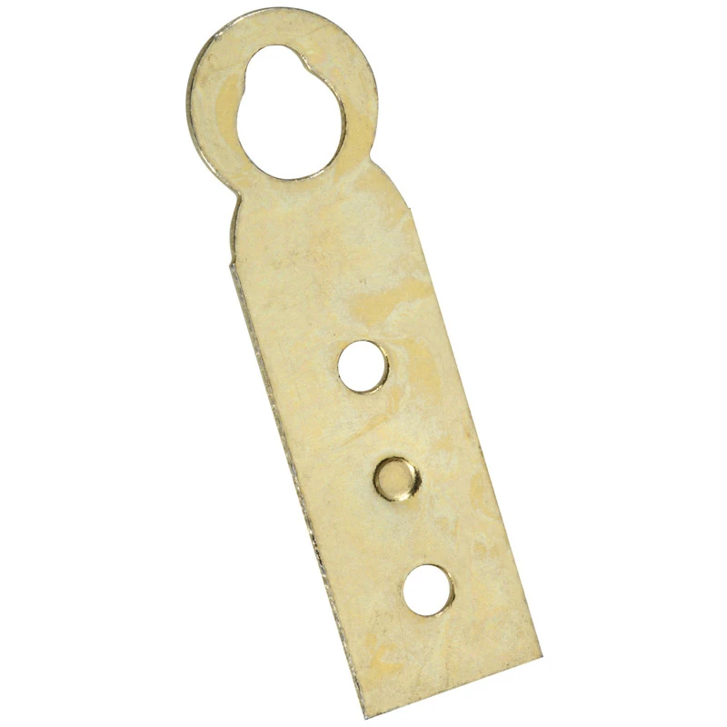National Brass Flush Mount Picture Hanger (4-Pack)
