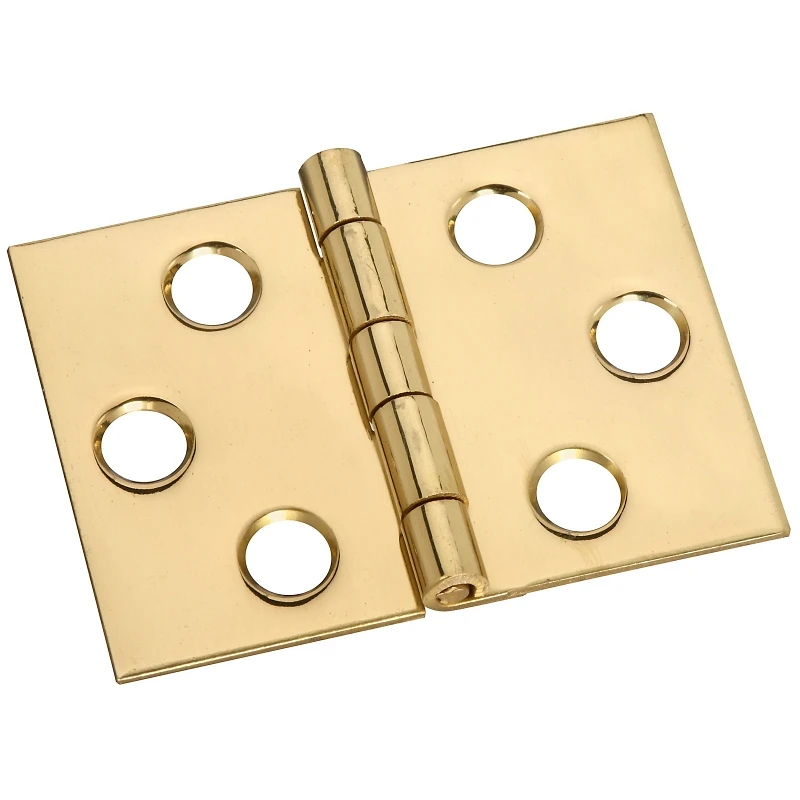 2-Pk., 1.5-In. Brass Desk Hinges
