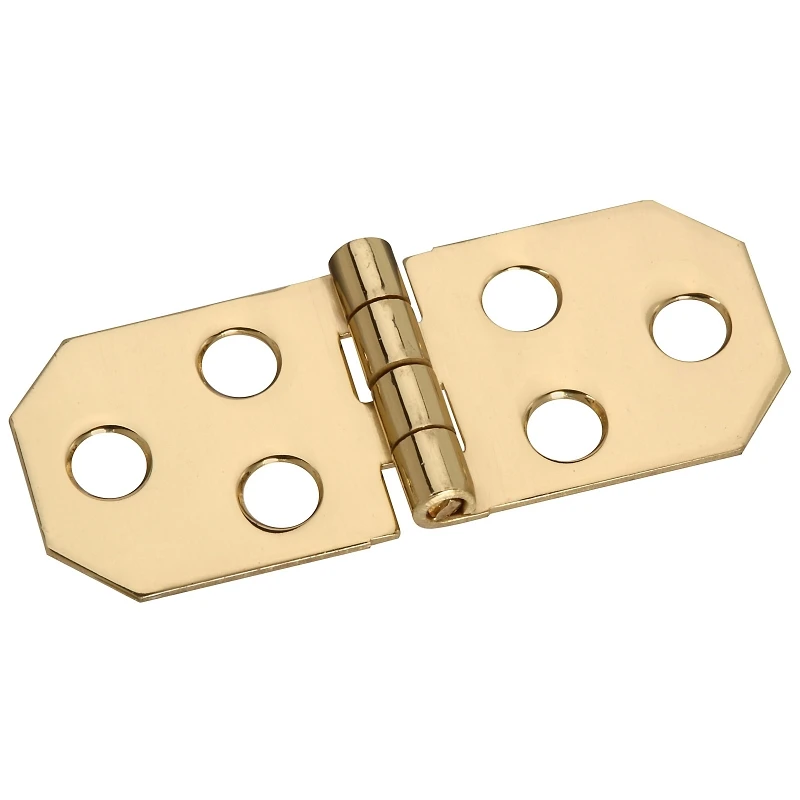 2-Pk., .75 x 1-13/16-In. Brass Decorative Hinges