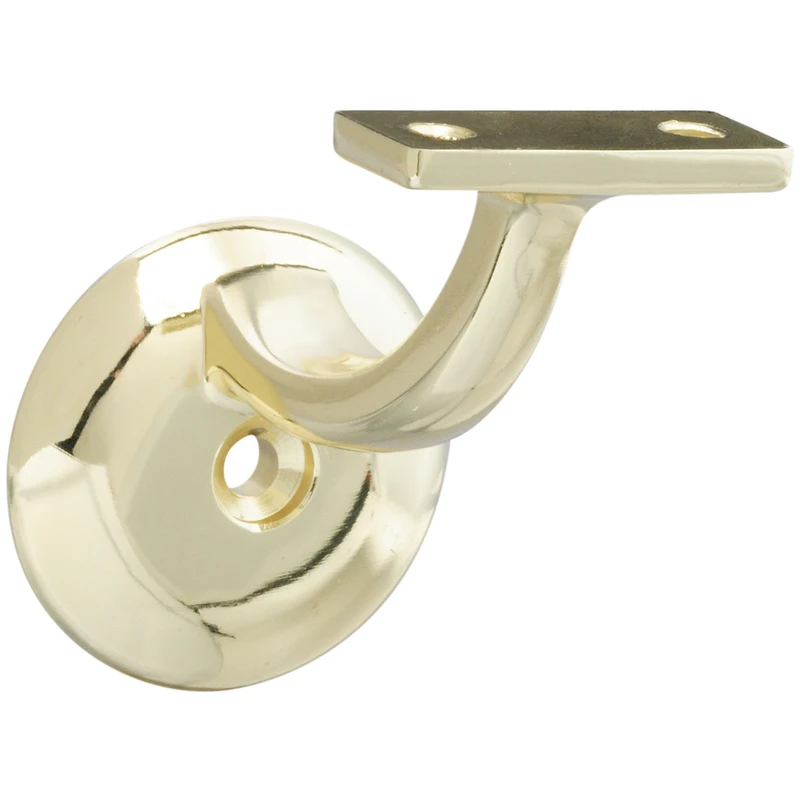 One Piece Brass Handrail Bracket for Staircase Support