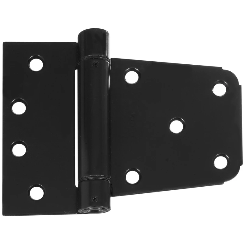 Spring Gate Hinge, Black, 3-1/2 In.
