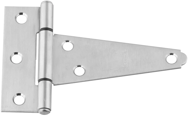 Extra Heavy Duty Gate T-Hinge, Stainless Steel, 4 In.