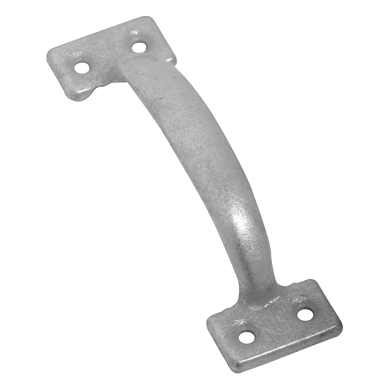 6-1/2 In. Galvanized Steel Utility Door Pull With Screws