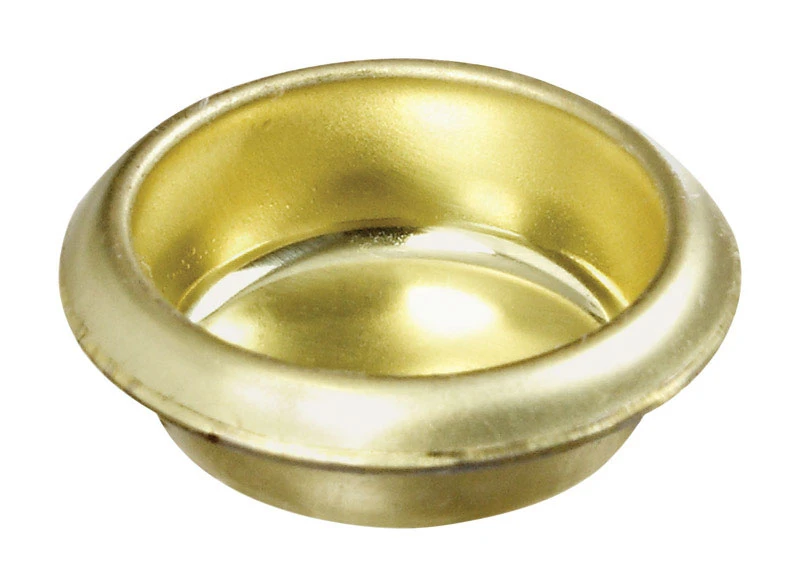 Cup Pull, Brass, 3/4-In., 6-Pk.