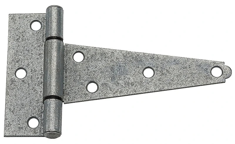 Extra Heavy Duty Gate T-Hinge, Galvanized, 5 In.