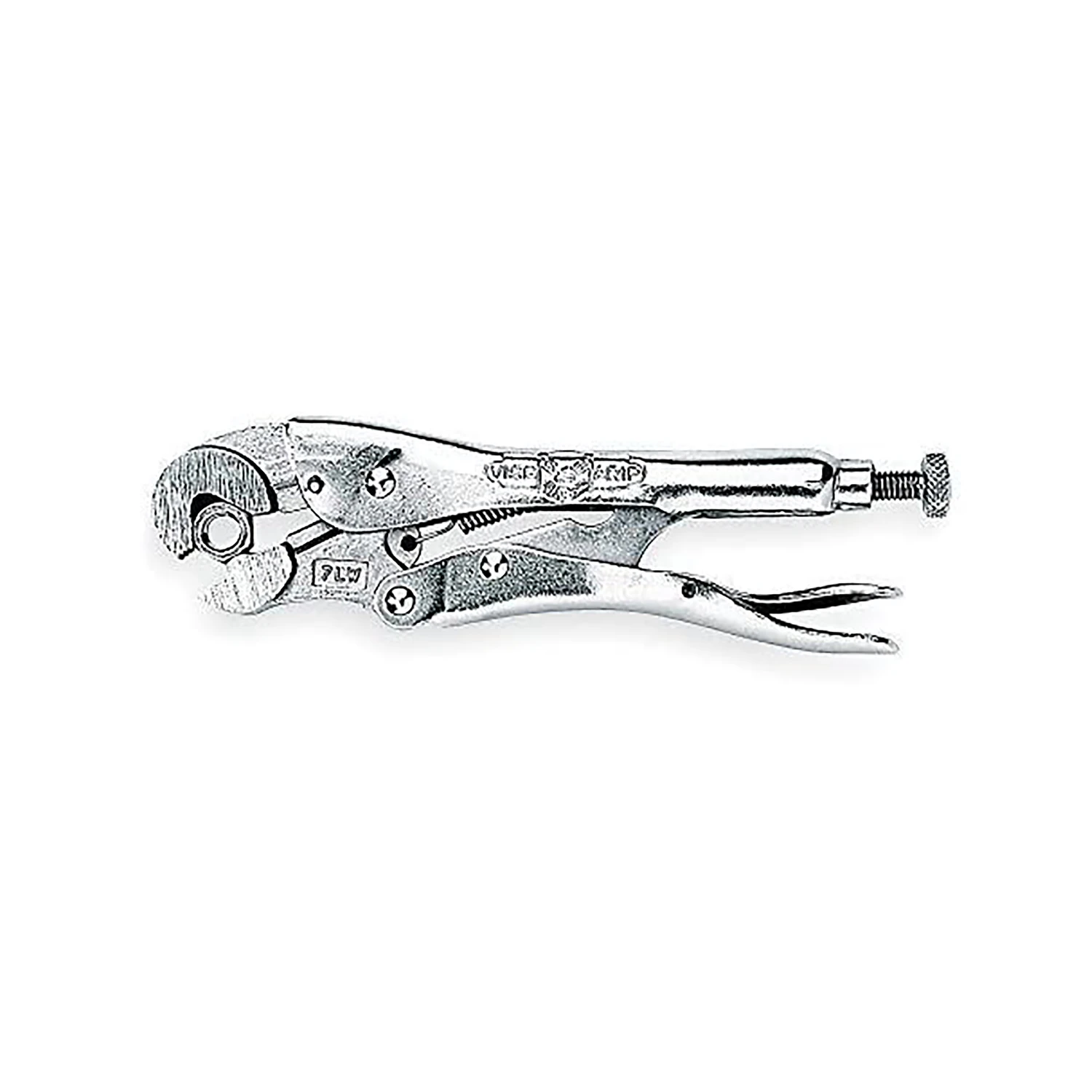 7 In. Locking Wrench With Wire Cutter And Adjustable Jaw