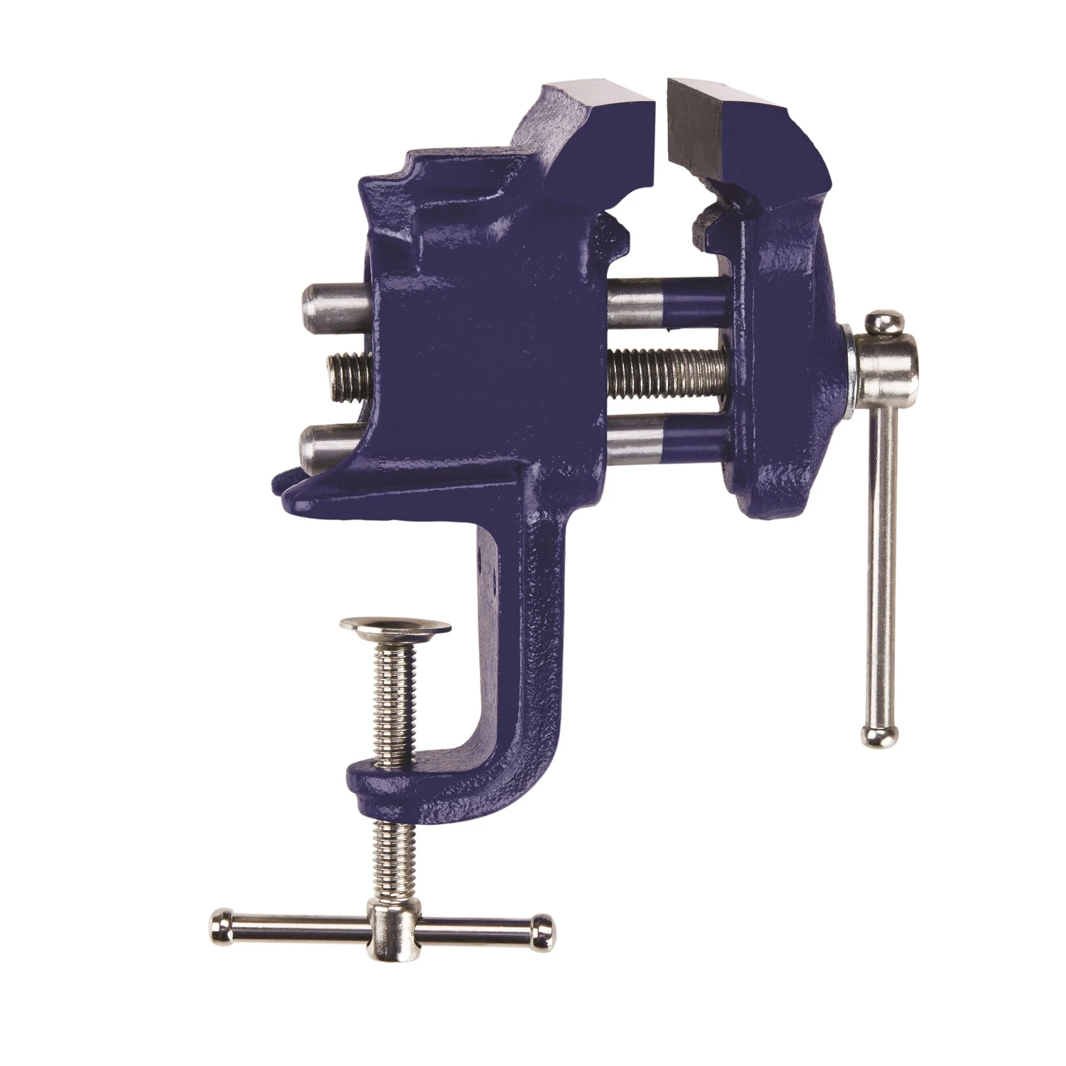3 Inch Heavy-duty Clamp-on Vise With Steel Construction