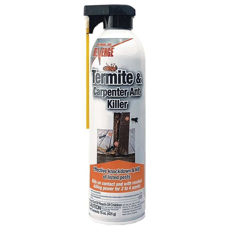 Revenge 15 Oz. Aerosol Termite & Carpenter Ant Killer With Snorkel Tube