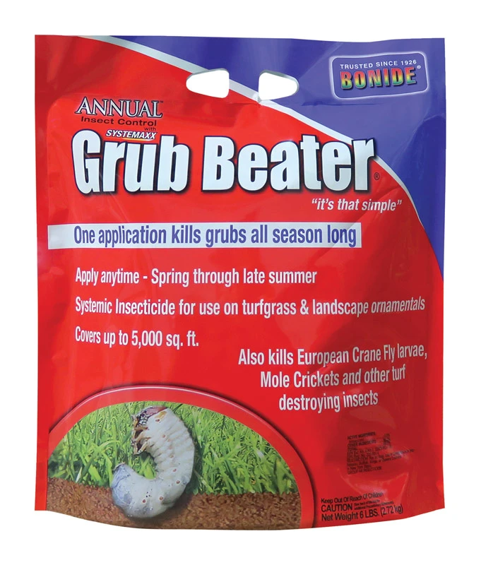 Annual Grub Killer, 6 Pounds, Covers Up to 5,000 Square Feet