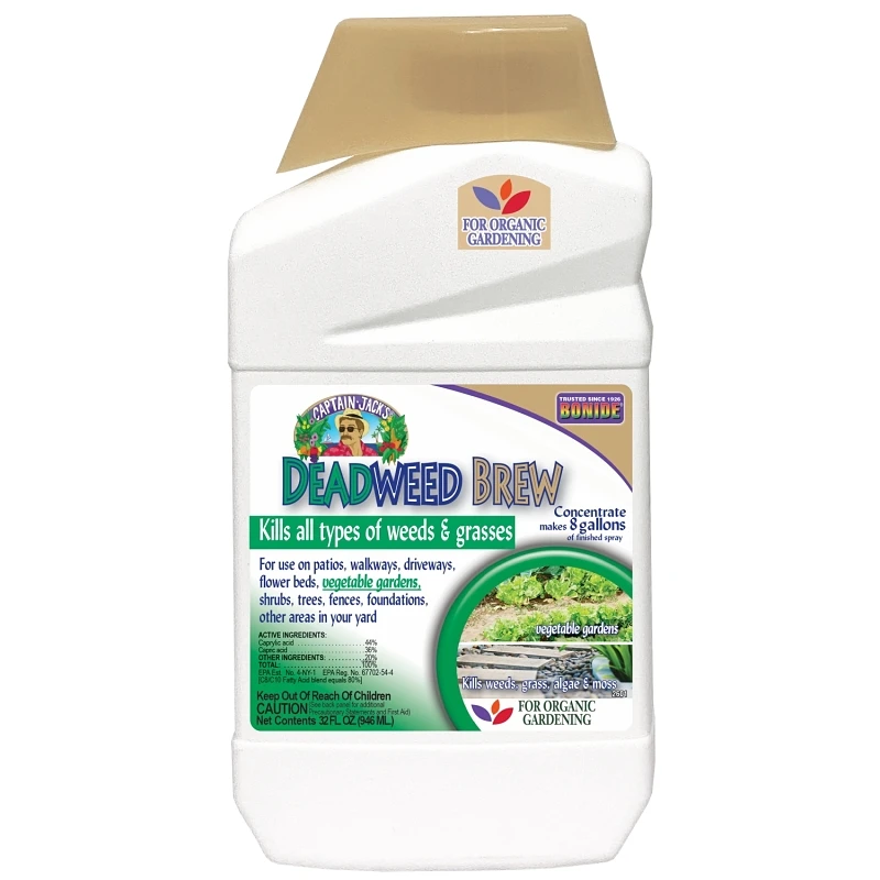 Captain Jack's Deadweed Brew 32 Oz. Concentrate Organic Weed & Grass Killer
