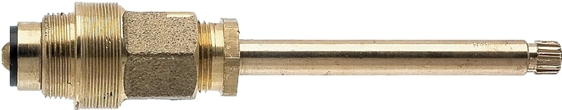 Hot/cold Water Stem For Gerber Faucet Model 75, 11b-1h/c, Brass