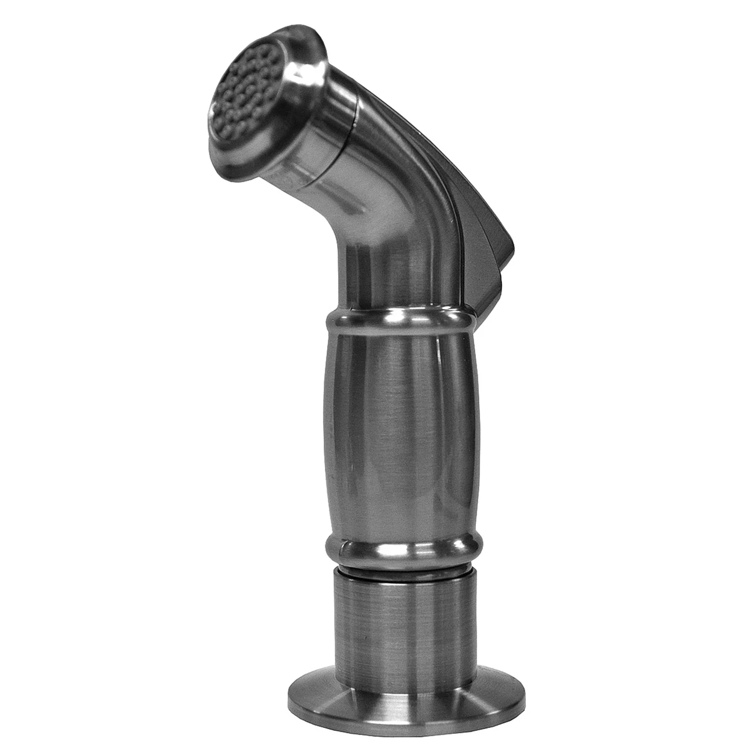 Universal Brushed Nickel Kitchen Faucet Sprayer With High Pressure Power Spray