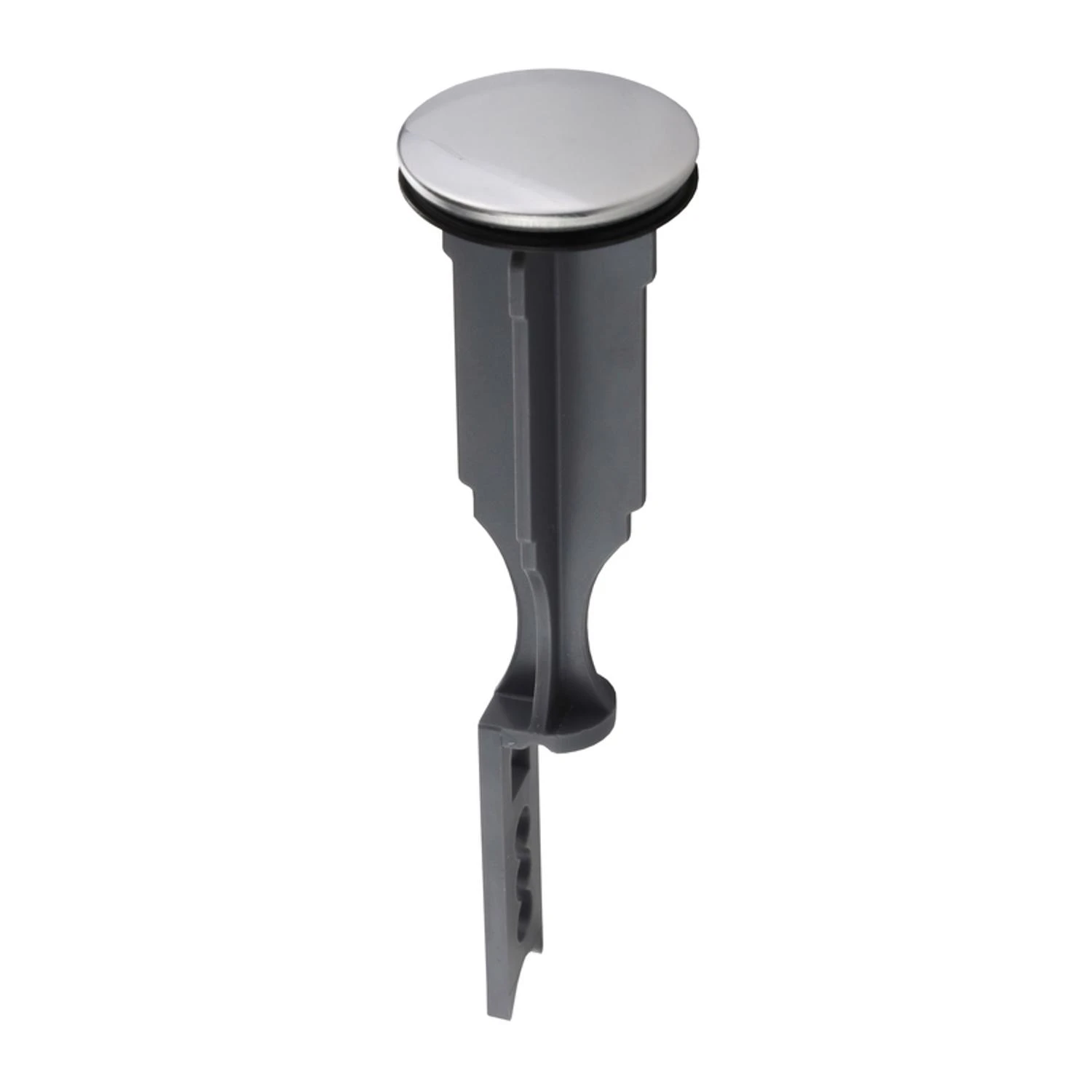 1.4 In. Chrome Plastic Bathroom Sink Pop-up Stopper, Model 11041, 1 Pk