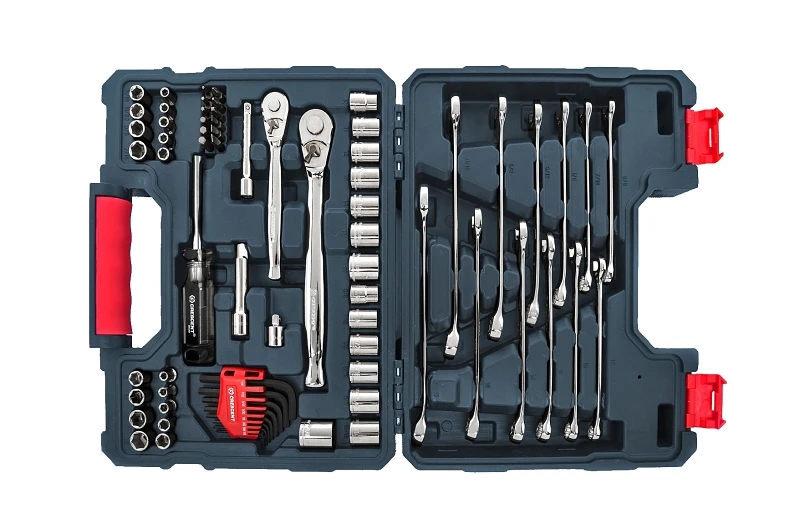70-piece Mechanics Tool Set With Case - Standard & Metric Sizes