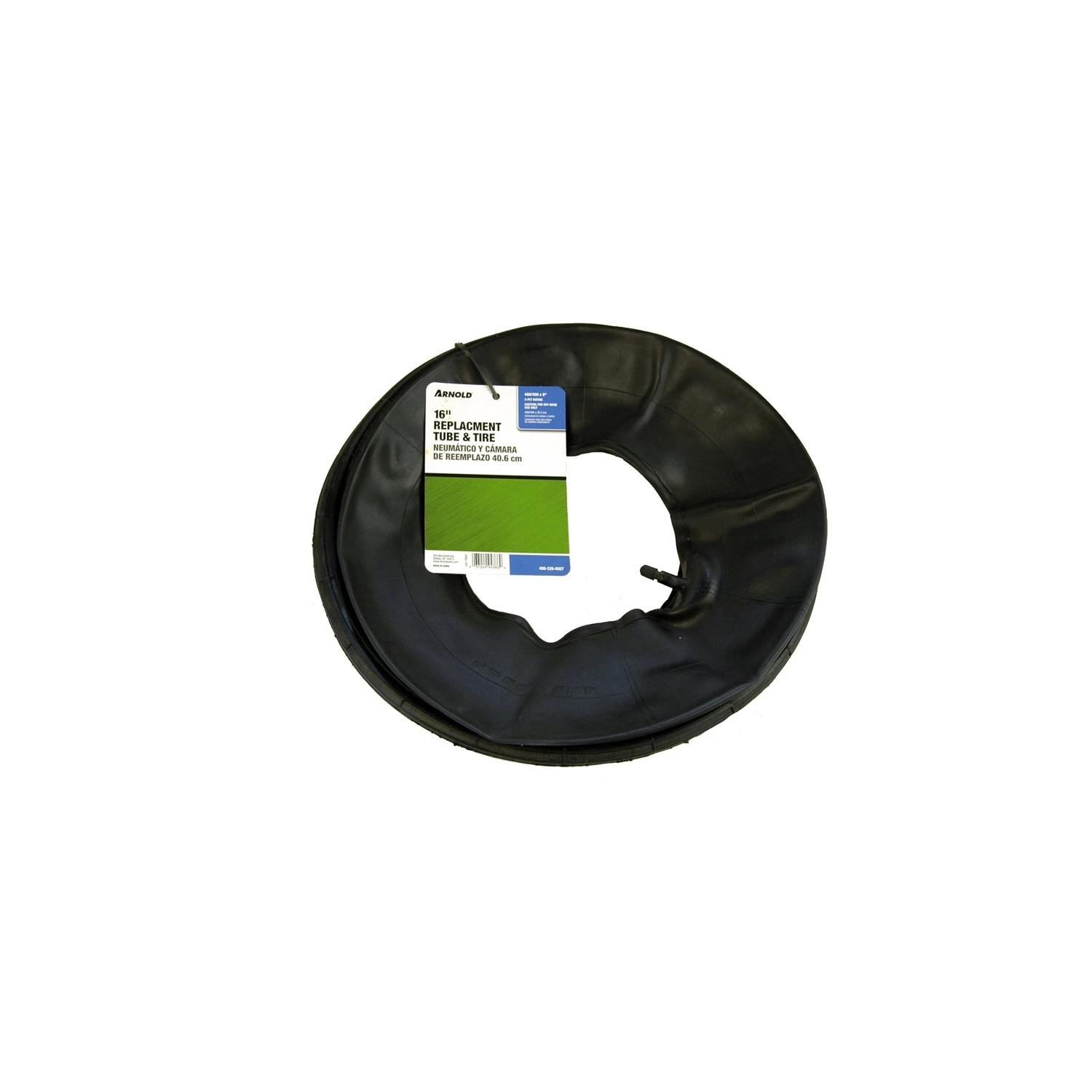 Arnold 8 in. Dia. x 16 in. Dia. 500 lb. capacity Wheelbarrow Inner Tube Rubber