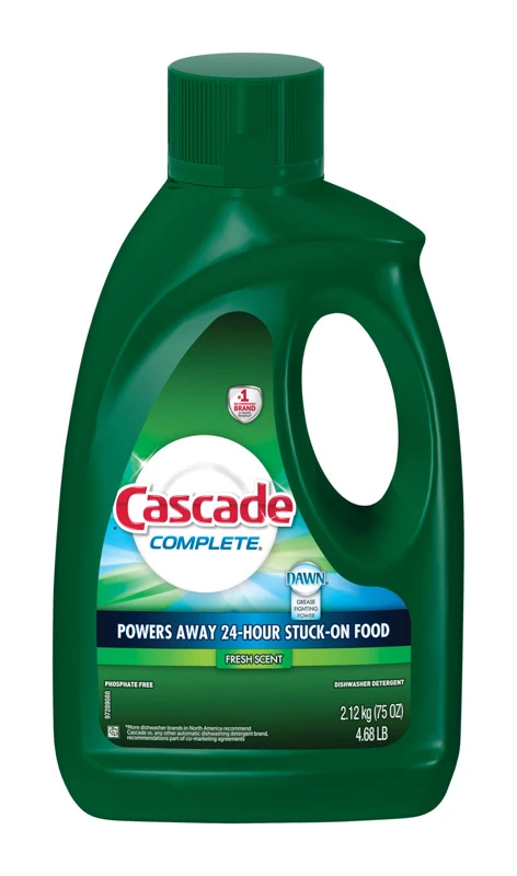 Complete 75 Oz. Fresh Scent Gel Dishwasher Detergent With Dawn