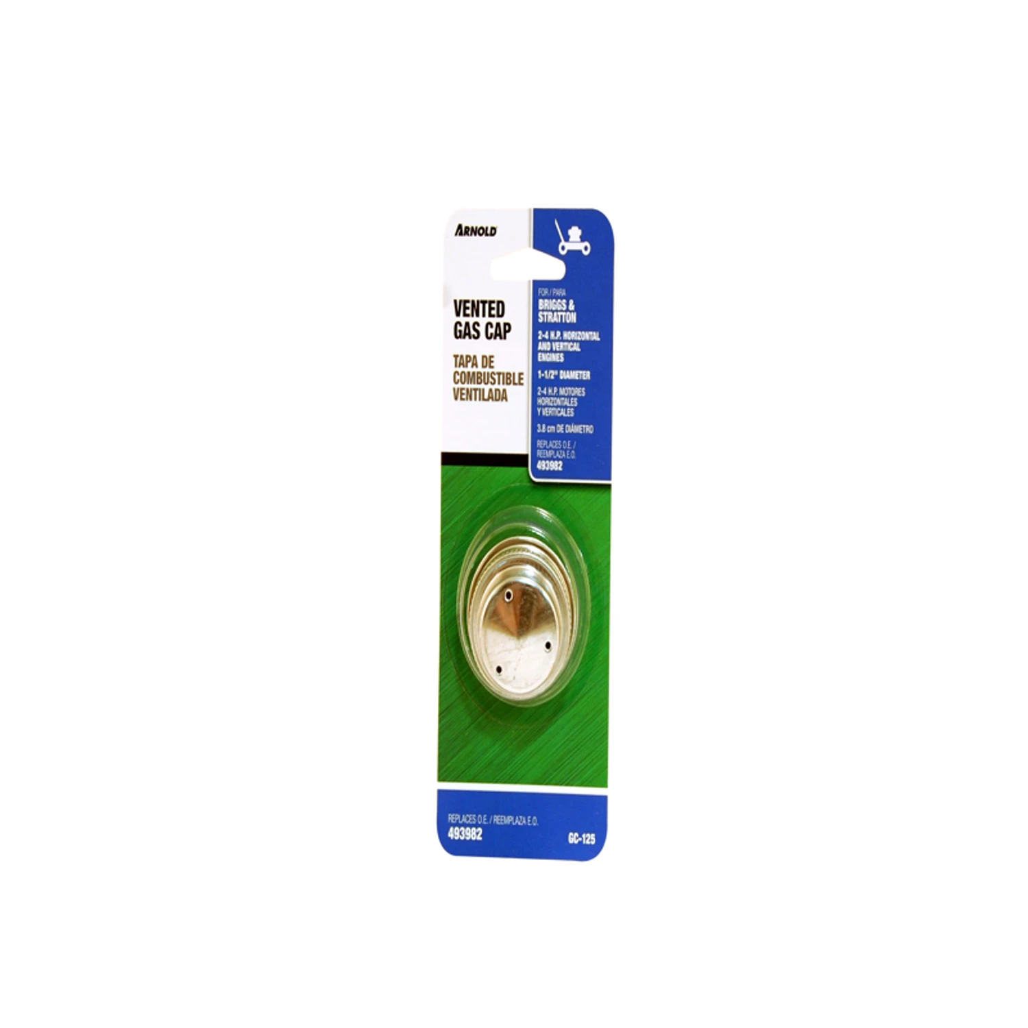 Gas Cap for 2 - 4-HP Engines, 1.5-In.