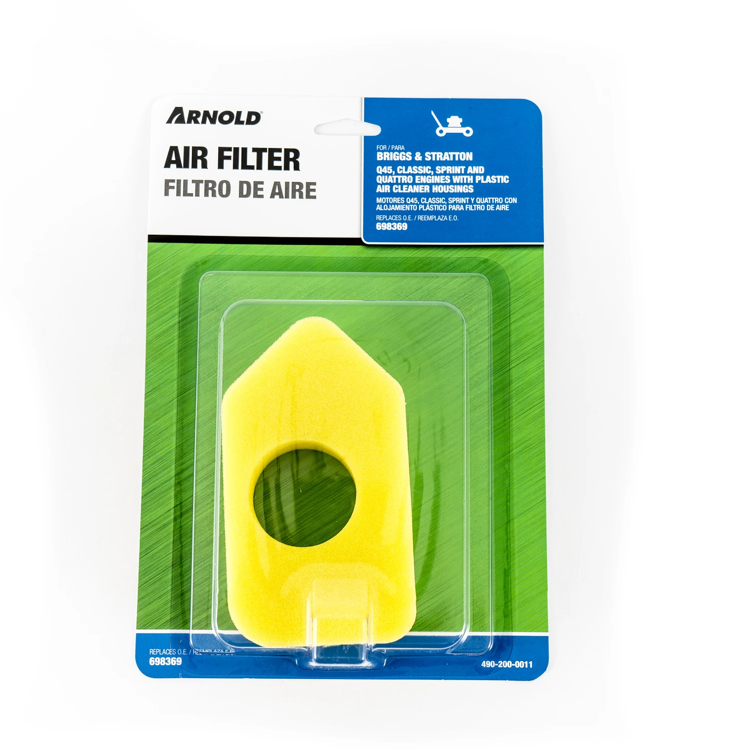 Briggs & Stratton 3.5 To 4.5 Hp Plastic Engine Air Filter Replacement