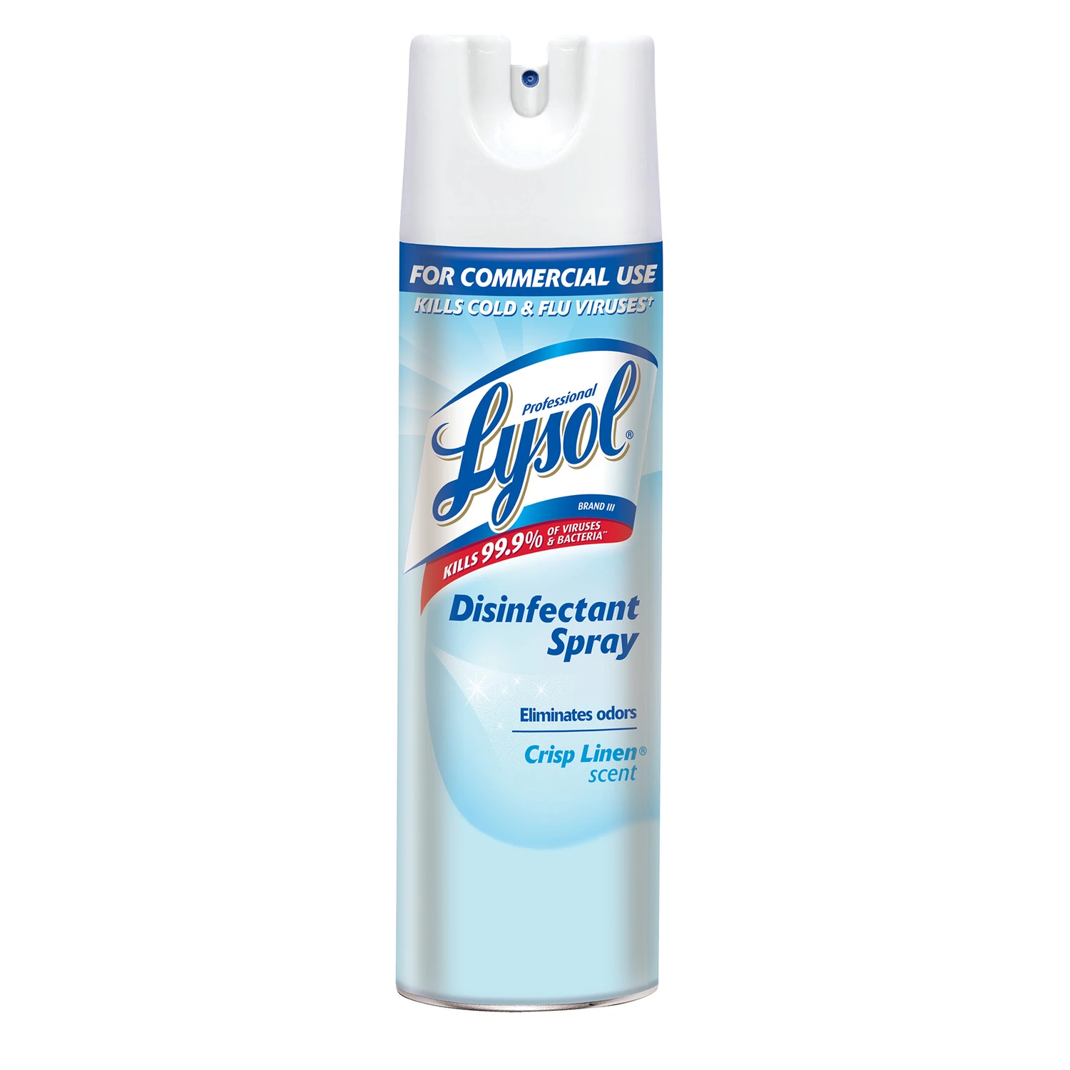 Professional Disinfectant Spray, Crisp Linen, 19 oz. Spray
