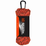 550 Paracord Rope, Orange Color, 100 Feet Length, Durable Utility Cord