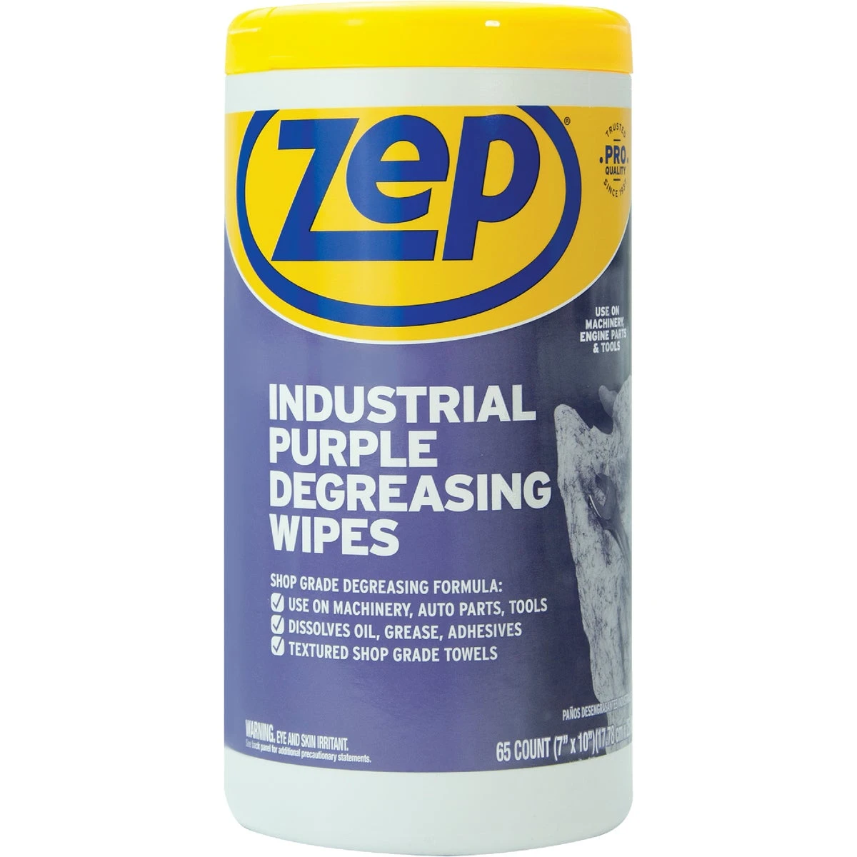 Zep Industrial Purple Degreasing Wipes, 65-Ct. | Dickey Bub