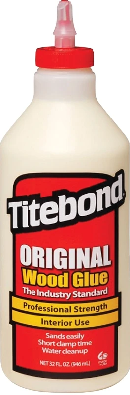 1 Qt. Original Wood Glue - Strong, Non-toxic, Ideal For Woodworking