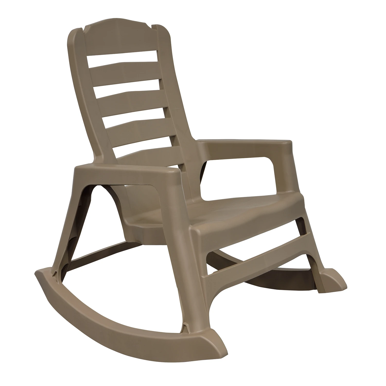 Big Easy Portobello Stackable Resin Rocking Chair - 41" Height, 350 Lb Capacity