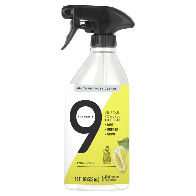 Lemon Scent Multi-purpose Cleaner Liquid 18 Oz - Vinegar Powered