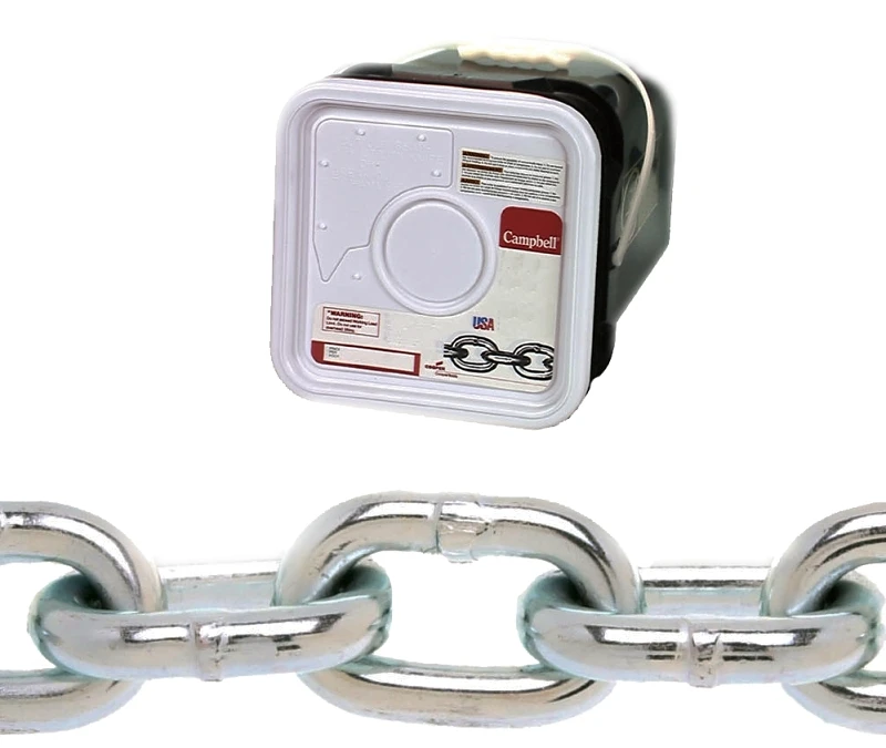 Proof Coil Chain 5/16 Inch Diameter by 75 Feet Length