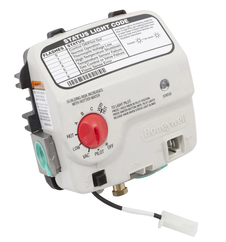 401 Series 2 In. Shank Electronic Liquid Propane Gas Control Valve & Thermostat