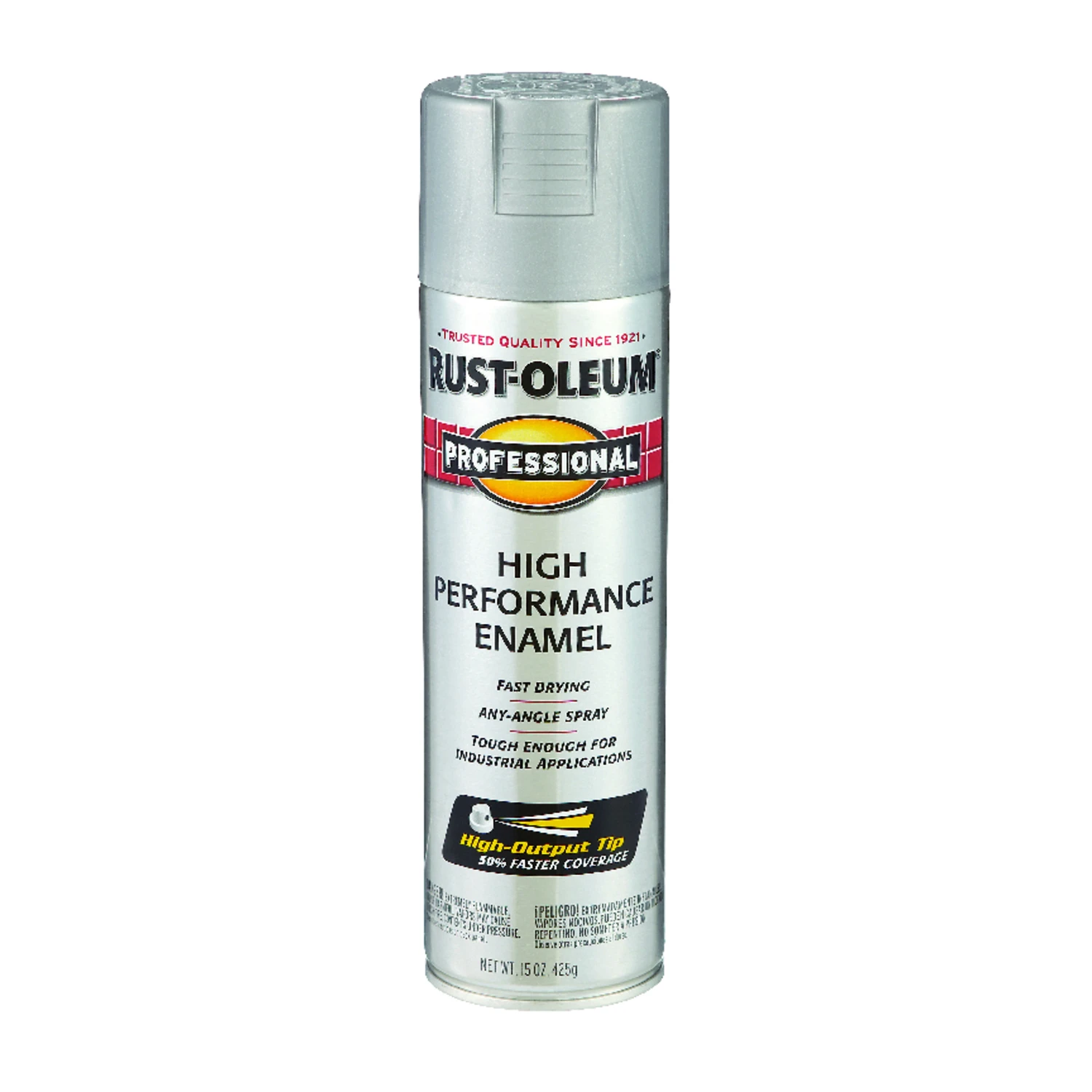 Professional Fast Dry 15 Oz. Gloss High Performance Enamel Spray Paint, Light Machine Gray