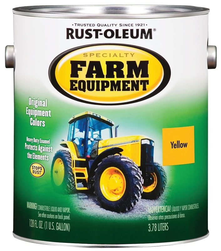 1 Gallon Caterpillar Yellow Gloss Farm & Implement Enamel Paint