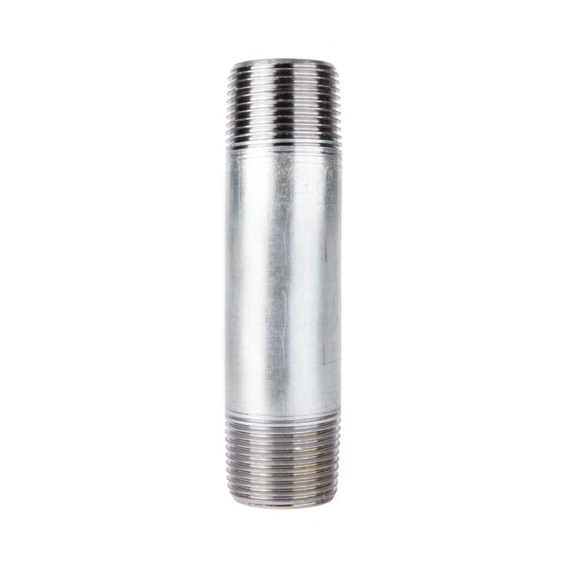 One Quarter Inch by Five and One Half Inch Galvanized Steel Pipe Nipple
