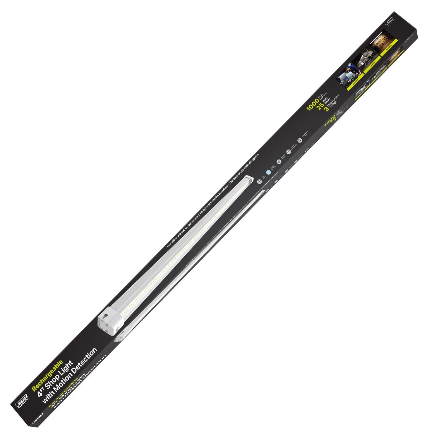 48 In. 1-light 23 W Led Shop Light - Indoor Utility Fixture