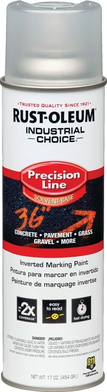 Industrial Choice Clear 17 Oz. Inverted Marking Spray Paint