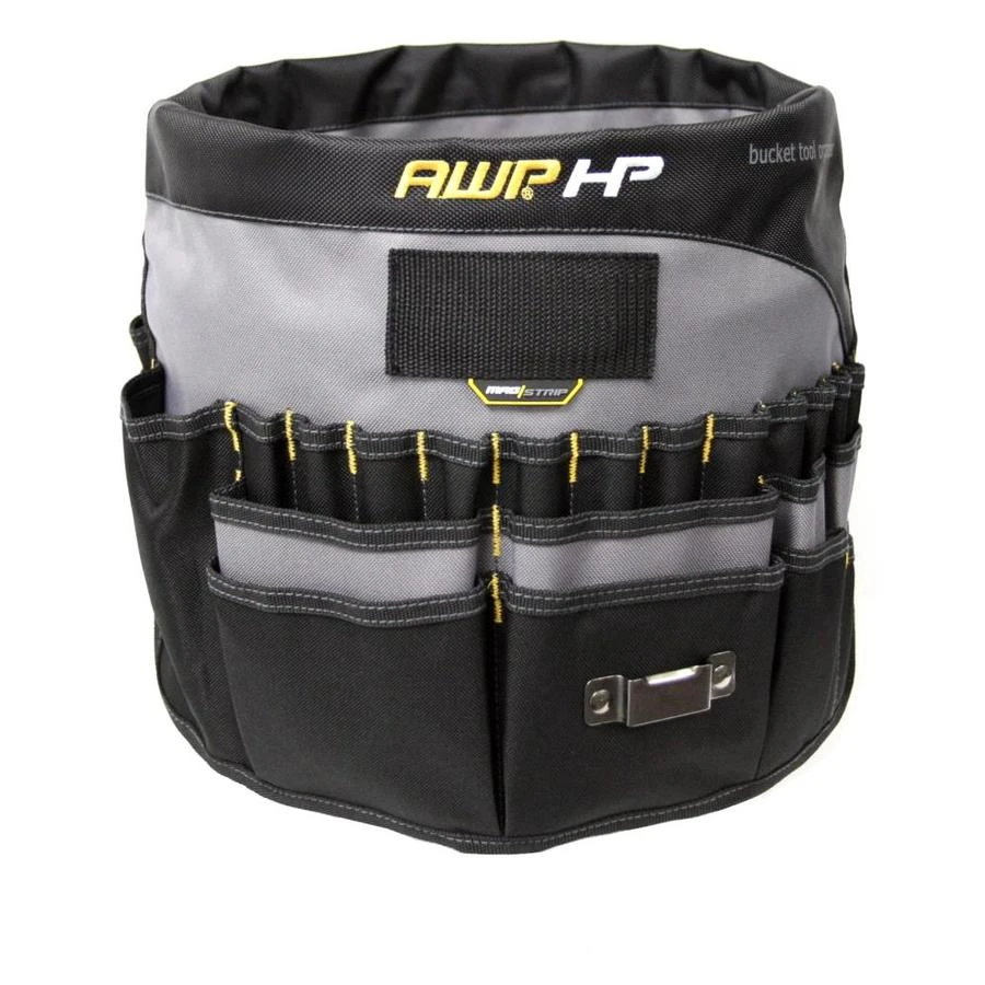 51 Pocket Bucket Tool Organizer with Multiple Compartments for Efficient Storage