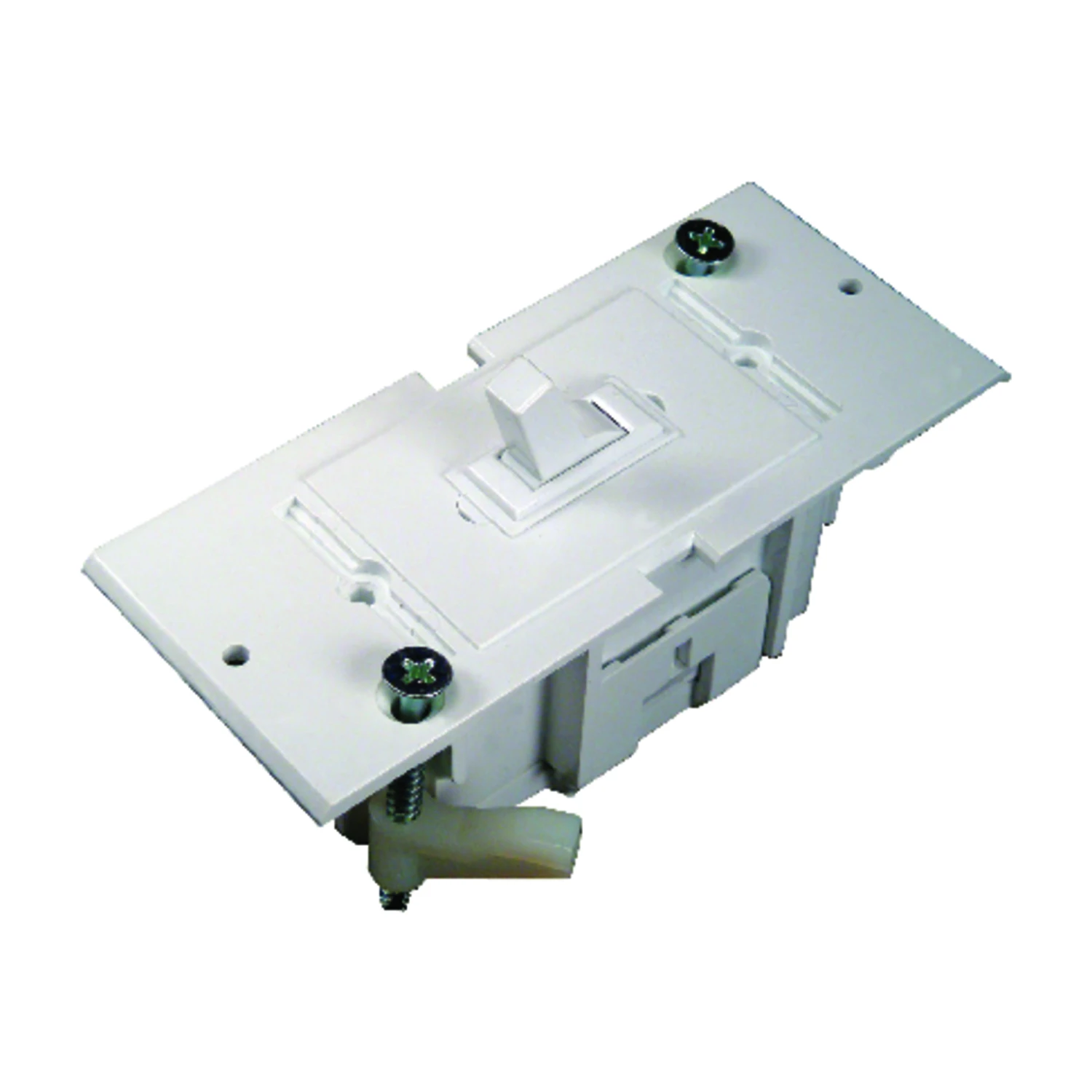 RV Toggle Switch, Single Pole, White, 15-Amp