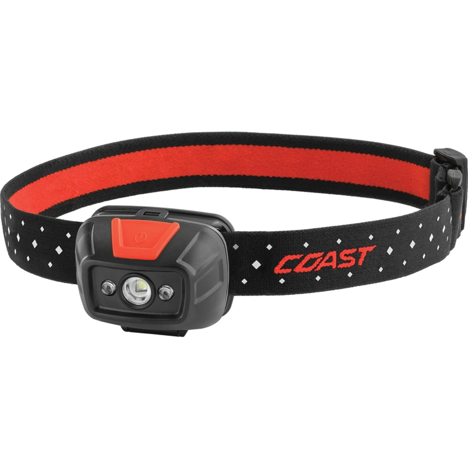 FL19 LED Wide-Angle Dual-Color Headlamp with Adjustable Brightness and Comfortable Strap